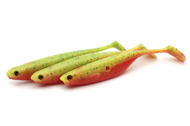 GUMA WESTIN SHAD TEEZ HOLLOW - GREEN TOMATO 1szt