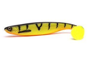 GUMA WESTIN SHAD TEEZ SLIM - FIRE PERCH