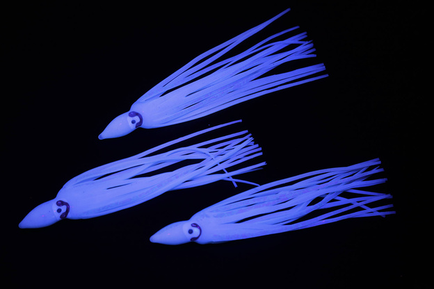 OŚMIORNICE DEGA OCTOPUS UV 12cm/3szt