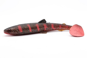 GUMA WESTIN BULLTEEZ 18cm - MOTOROIL BLOOD UV