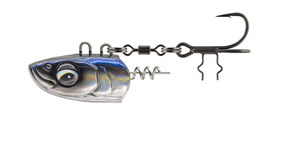 GŁÓWKA SAVAGE GEAR MONSTER VERTICAL HEAD 150g - WHITE FISH