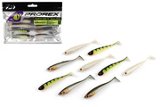 ZESTAW GUM DAIWA PROREX DUCKFIN SHAD - UV NATURE MIX 6cm