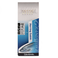 MORSKI PRZYPON ŚLEDZIOWY DAIWA GLOW Z RYBIĄ SKÓRĄ