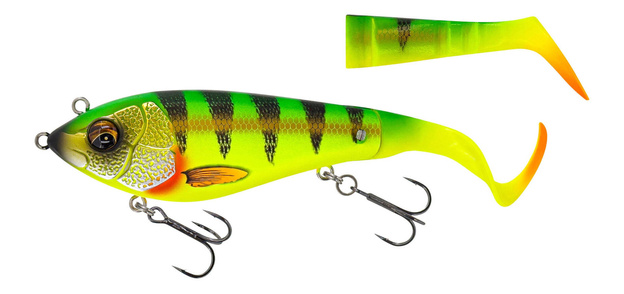 JERK SAVAGE GEAR DEVIATOR TAIL SS 16,5cm - FIRETIGER