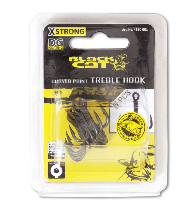 KOTWICE BLACK CAT CURVED DG 2/0-5szt