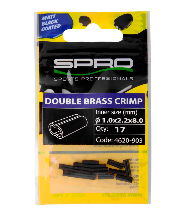 PODWÓJNE TULEJE ZACISKOWE SPRO 1,5x3,2x10mm