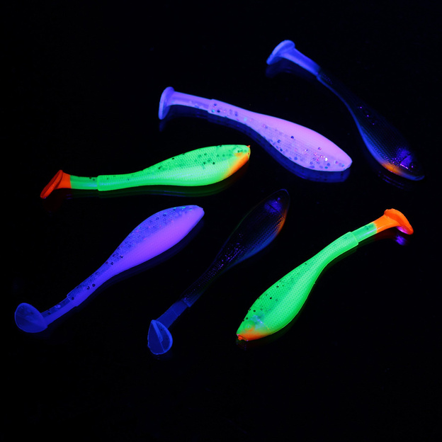 ZESTAW GUM FOX RAGE MINI FRY UV MIXED 6szt