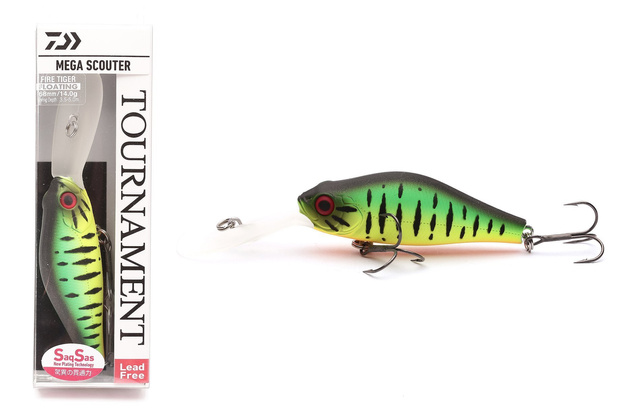 WOBLER DAIWA TOURNAMENT MEGA SCOUTER 68mm/14g