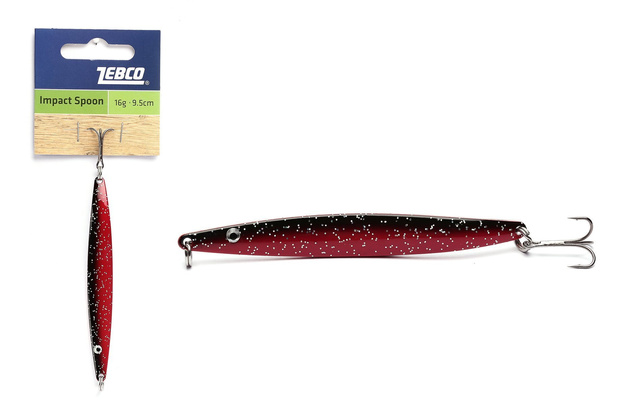 WAHADŁO ZEBCO IMPACT SPOON - RED/BLACK
