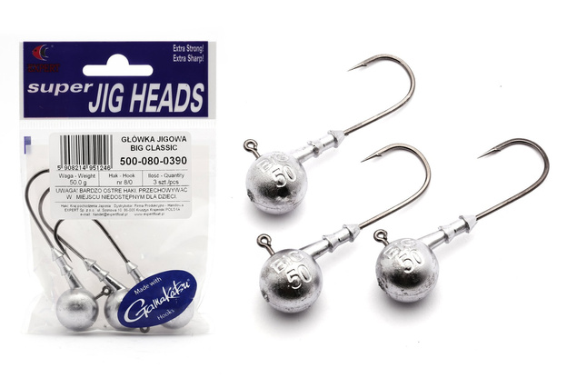 0390 - GAMAKATSU GŁÓWKA BIG JIGOWA 10/0