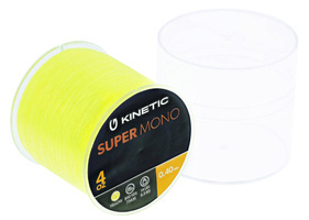 ŻYŁKA KINETIC SUPER MONO YELLOW 0,60mm/334m