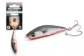 WOBLER SAVAGE GEAR 3D STICKLEBAIT PENCIL SS - BLACK RED