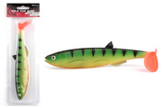 GUMA QUANTUM YOLO PIKE SHAD 22cm/60g - FIRETIGER HOT TAIL