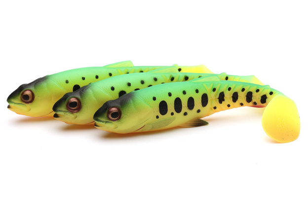 71 - SAVAGE GEAR GUMA CRAFT CANNIBAL - FIRETIGER FLUO