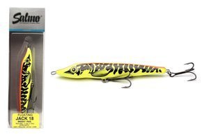 QJA010 - SALMO WOBLER JACK FLOATING 18cm - BRIGHT PIKE