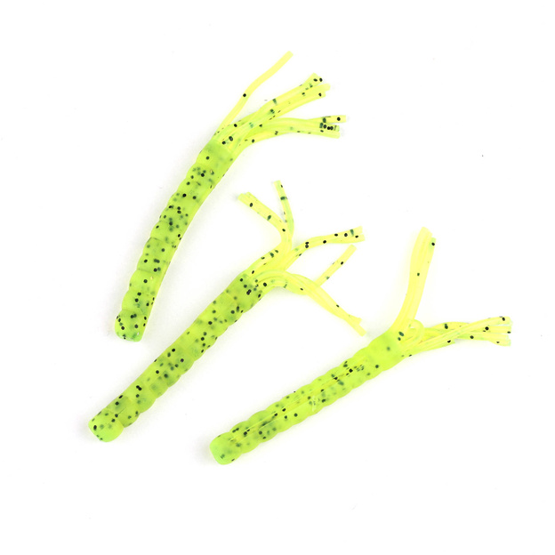 GUMA FOX RAGE CREATURE FUNKY WORM UV - CHARTREUSE UV 9cm/1szt