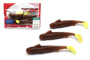 GUMY YUM SAMURAI SHAD PUMPKIN/CHARTREUSE 10cm/10szt