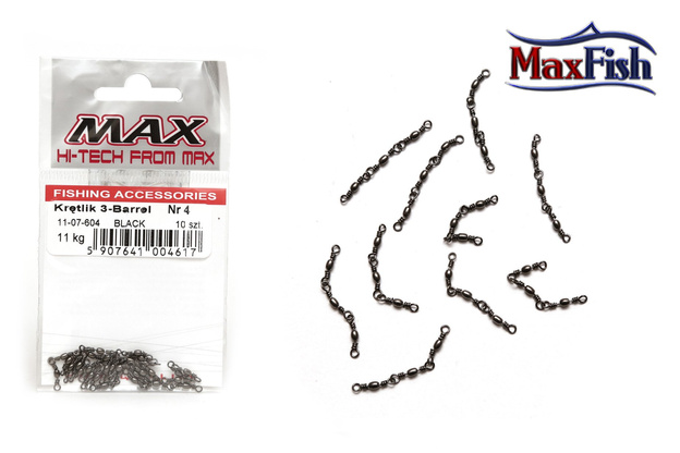 1107604 - MAX KRĘTLIK POTRÓJNYBARREL Nr.4/10szt