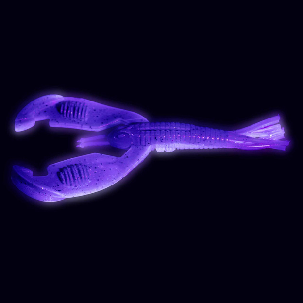 GUMA QUANTUM 4STREET B-ASS CRAW 10cm-FLASHY SILVER