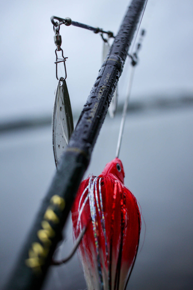 PRZYNĘTA SAVAGE GEAR DA BUSH SPINNERBAIT 21cm/55g - MOTOR OIL