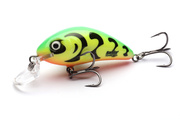 WOBLER SALMO RATTLIN HORNET SHALLOW 4,5cm-GREEN TIGER