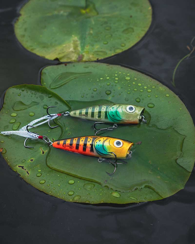 WOBLER SALMO RATTLIN POP F 7cm-GREEN GILL