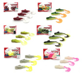 GUMY YUM SAMURAI CURLY BLACK DISCO MIN 7,6cm/10szt