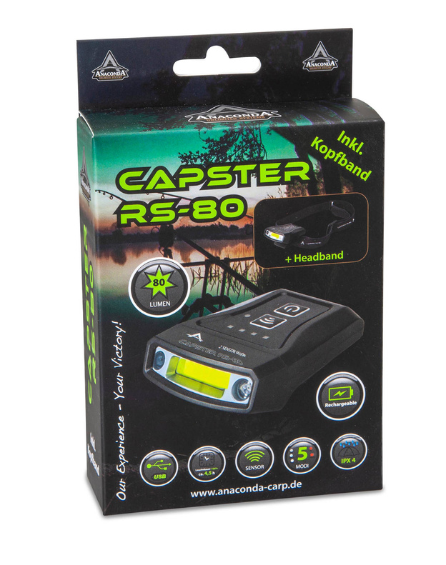 LATARKA CZOŁOWA ANACONDA CAPSTER RS-80