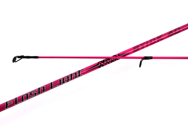RÓŻOWA WĘDKA SANGER FLASH LIGHT STICK 40 195/15-40g