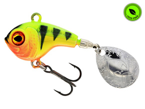 WIRUJĄCY OGONEK WESTIN DROPBITE SPIN TAIL JIG - CHARTREUSE PERCH