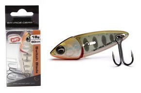 637 - SAVAGE GEAR WAHADŁÓWKA SWITCH BLADE MINNOW- OLIVE SMOLT