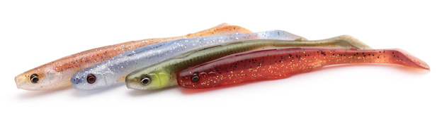 ZESTAW GUM SAVAGE GEAR SLENDER SCOOP CLEAR WATER MIX 15cm