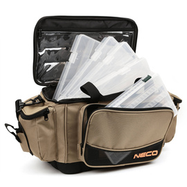 TORBA WĘDKARSKA Z PUDEŁKAMI NECO 37x22x25 cm