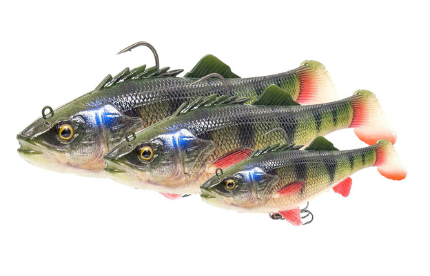 GUMA SAVAGE GEAR 3D PERCH RTF 17,5cm/96g - BLUE PERCH