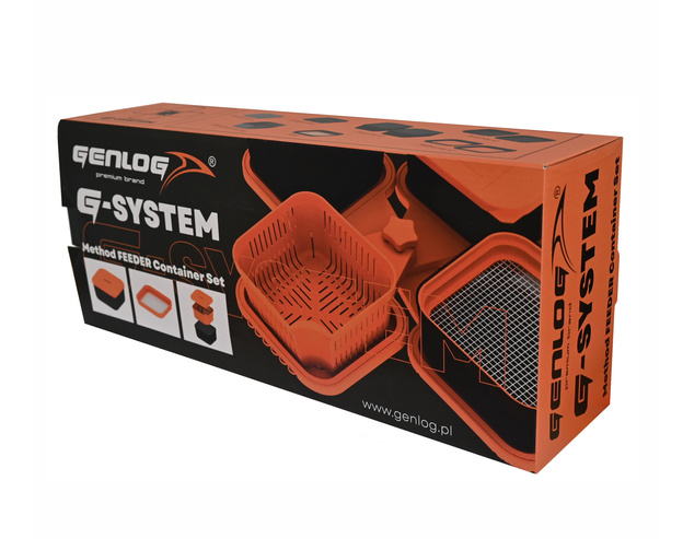 ZESTAW POJEMNIKÓW GENLOG G-SYSTEM METHOD FEEDER
