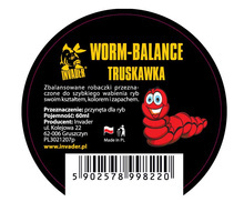 KULKI WORM BALANCE INVADER - TRUSKAWKA 60ml