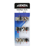 5800000 - JENZI ZESTAW SZTUCZNYCH MUCH DRY FLY 12szt