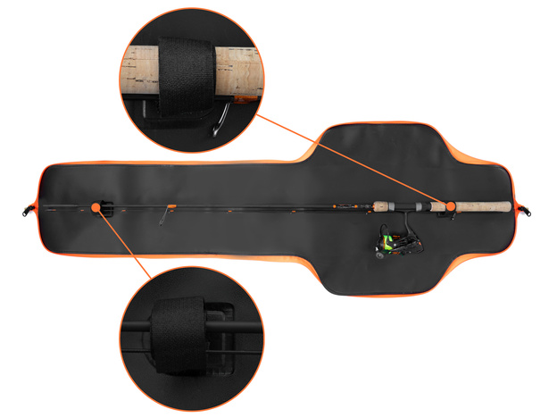 POKROWIEC NA WĘDKĘ DELPHIN SPINCASE EVA 140cm