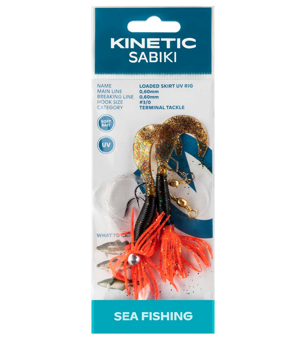 PRZYWIESZKA MORSKA KINETIC SABIKI LOADED SKIRT UV