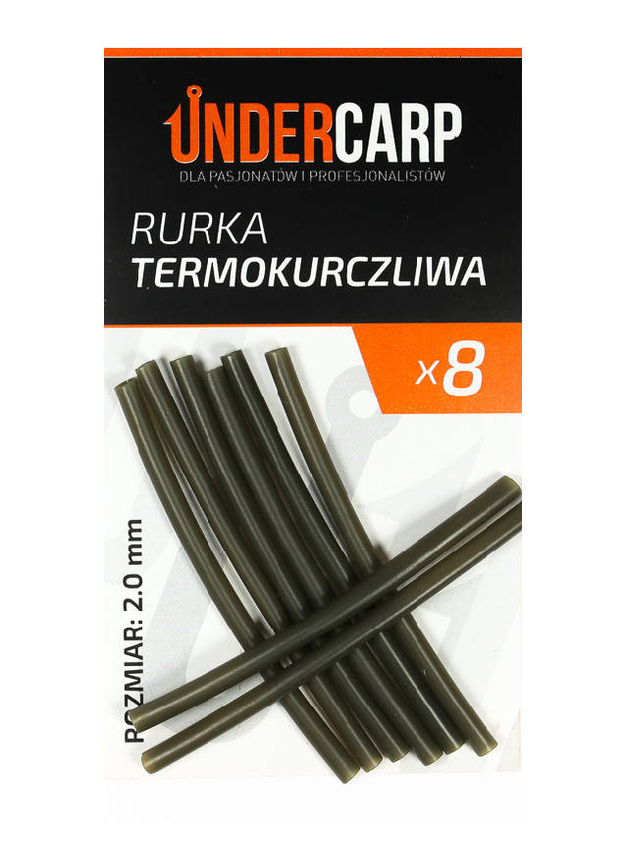 RURKA TERMOKURCZLIWA UNDERCARP ZIELONA 2,0mm