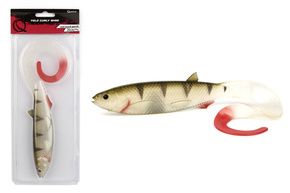 3270409 - QUANTUM GUMA YOLO CURLY SHAD 26cm/64g - REAL-TOUCH PERCH