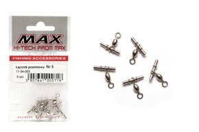 1104004 - MAX ŁĄCZNIK PRZELOTOWY NR 4/5szt