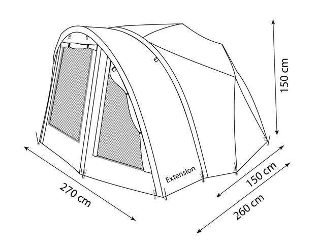 BROLLY SYSTEM ANACONDA ARABESQUE