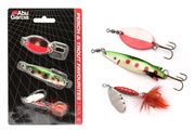 ZESTAW WAHADŁÓWEK ABU GARCIA PERCH AND TROUT 3szt