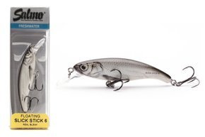QSU001 - SALMO WOBLER SLICK STICK F 6cm - REAL BLEAK