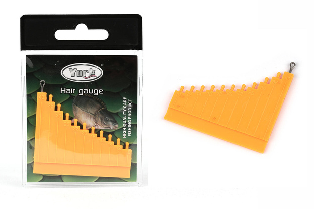 MIERNIK DŁUGOŚCI WŁOSA PRZYPONÓW KARPIOWYCH YORK