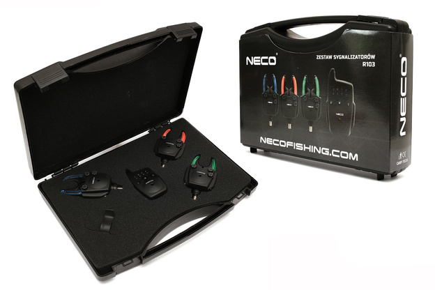 ZESTAW SYGNALIZATORÓW Z CENTRALKĄ NECO R103 3+1