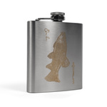 PIERSIÓWKA Z MOTYWEM WĘDKARSKIM KORUM HIP FLASK TENCH