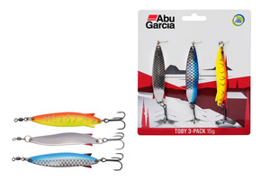 ZESTAW WAHADŁÓWEK ABU GARCIA TOBY 3-PACK 28g LF - TROĆ BELONA !