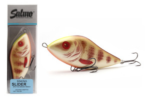 WOBLER SALMO SLIDER SINNKING 12cm - SPOTTED BROWN PERCH